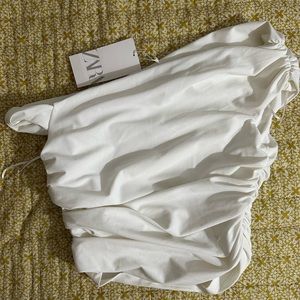 Zara one shoulder top